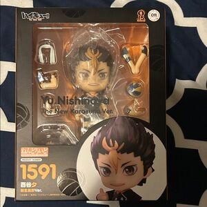 Yu Nishinoya Action Figure - Black and Gold